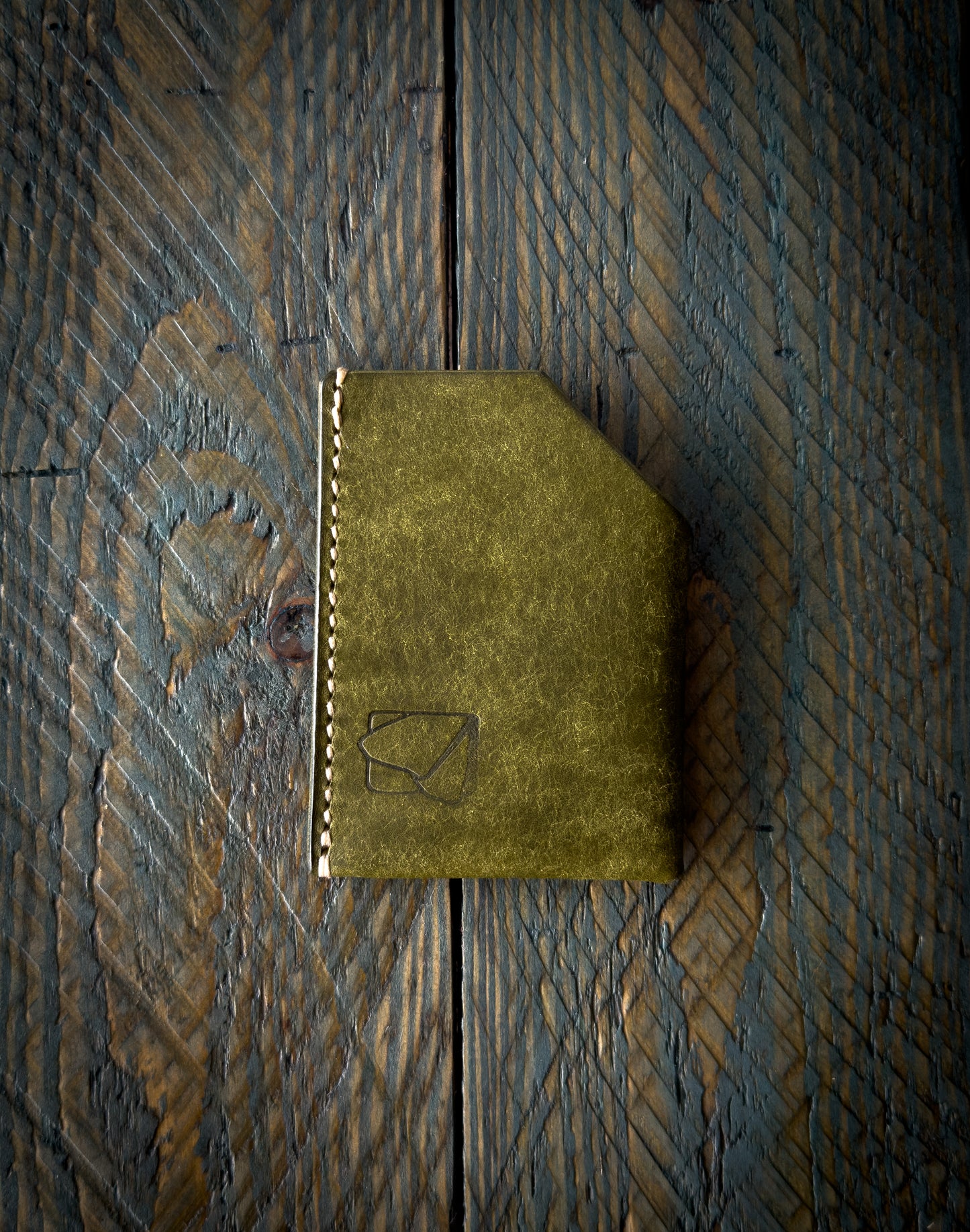 The Nomad - Ultra Minimalist Card Holder - Pueblo Olive