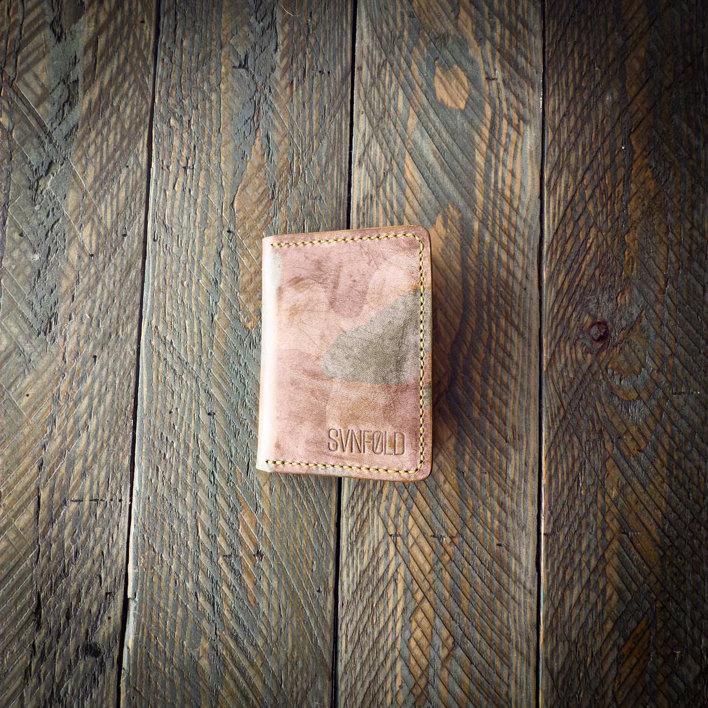 The Watchman V2 - Bifold Wallet - Ghost Camo Pistachio