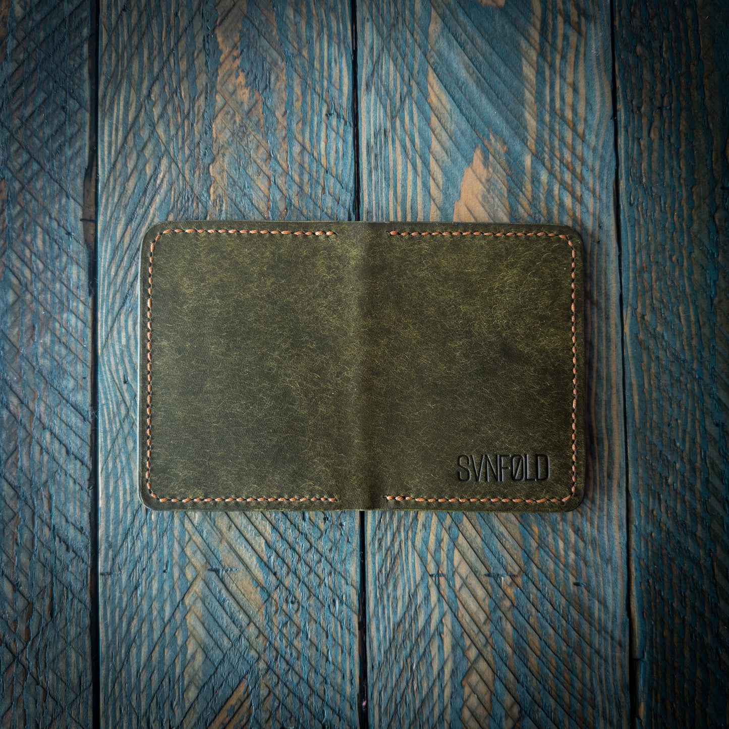 The Watchman V2 - Bifold Wallet - Pueblo Olive and Pueblo Walnut