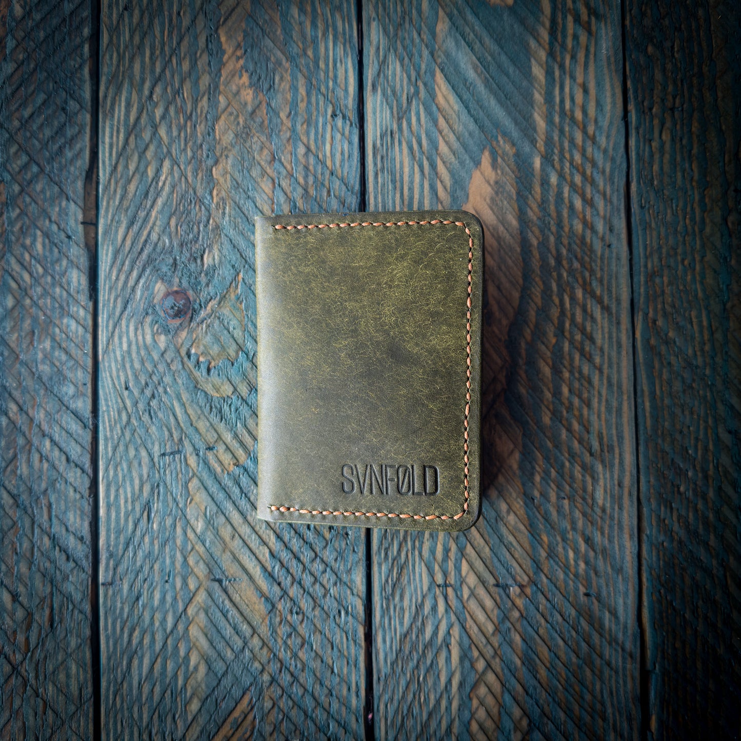 The Watchman V2 - Bifold Wallet - Pueblo Olive and Pueblo Walnut
