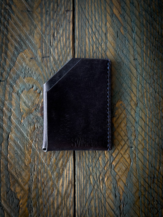 The Nomad - Ultra Minimalist Card Holder - Pueblo Navy Blue
