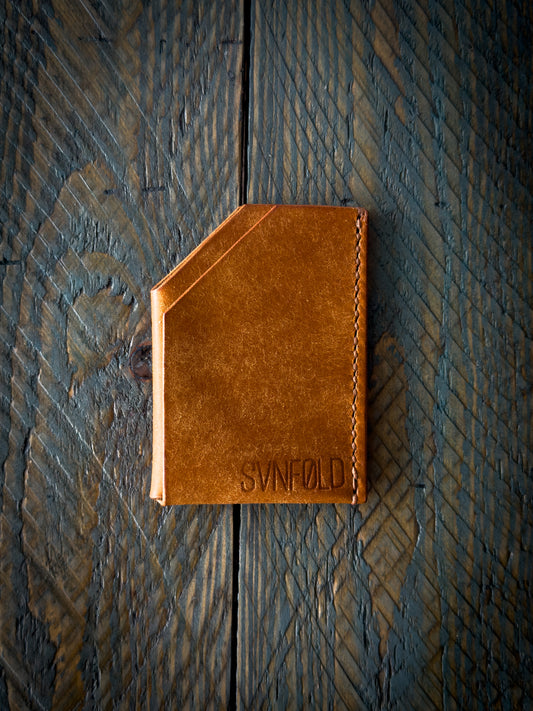 The Nomad - Ultra Minimalist Card Holder - Pueblo Cognac
