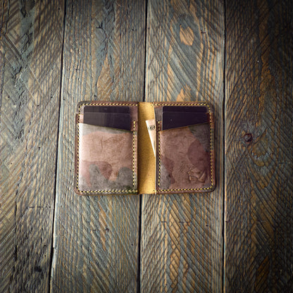 The Watchman V2 - Bifold Wallet - Ghost Camo Pistachio