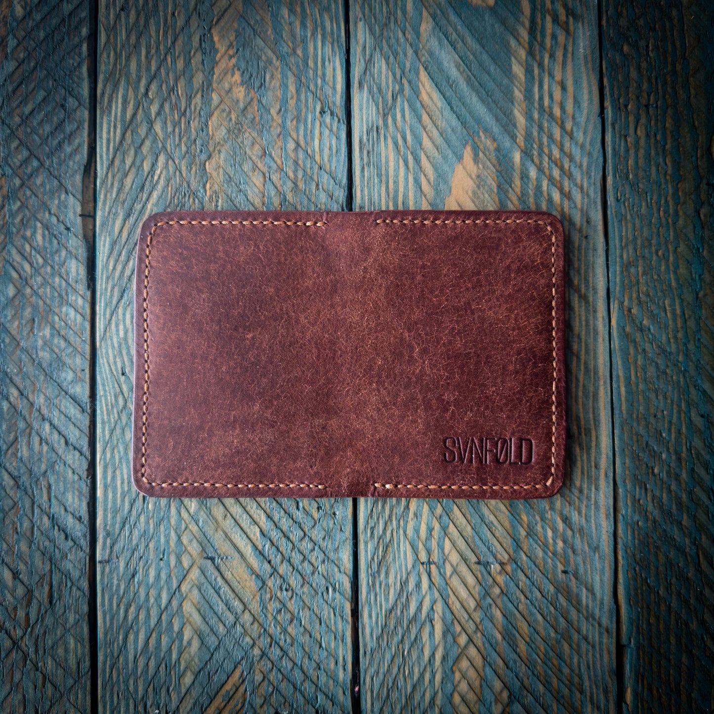 The Watchman V2 - Bifold Wallet - Pueblo Tobacco and Pueblo Aqua