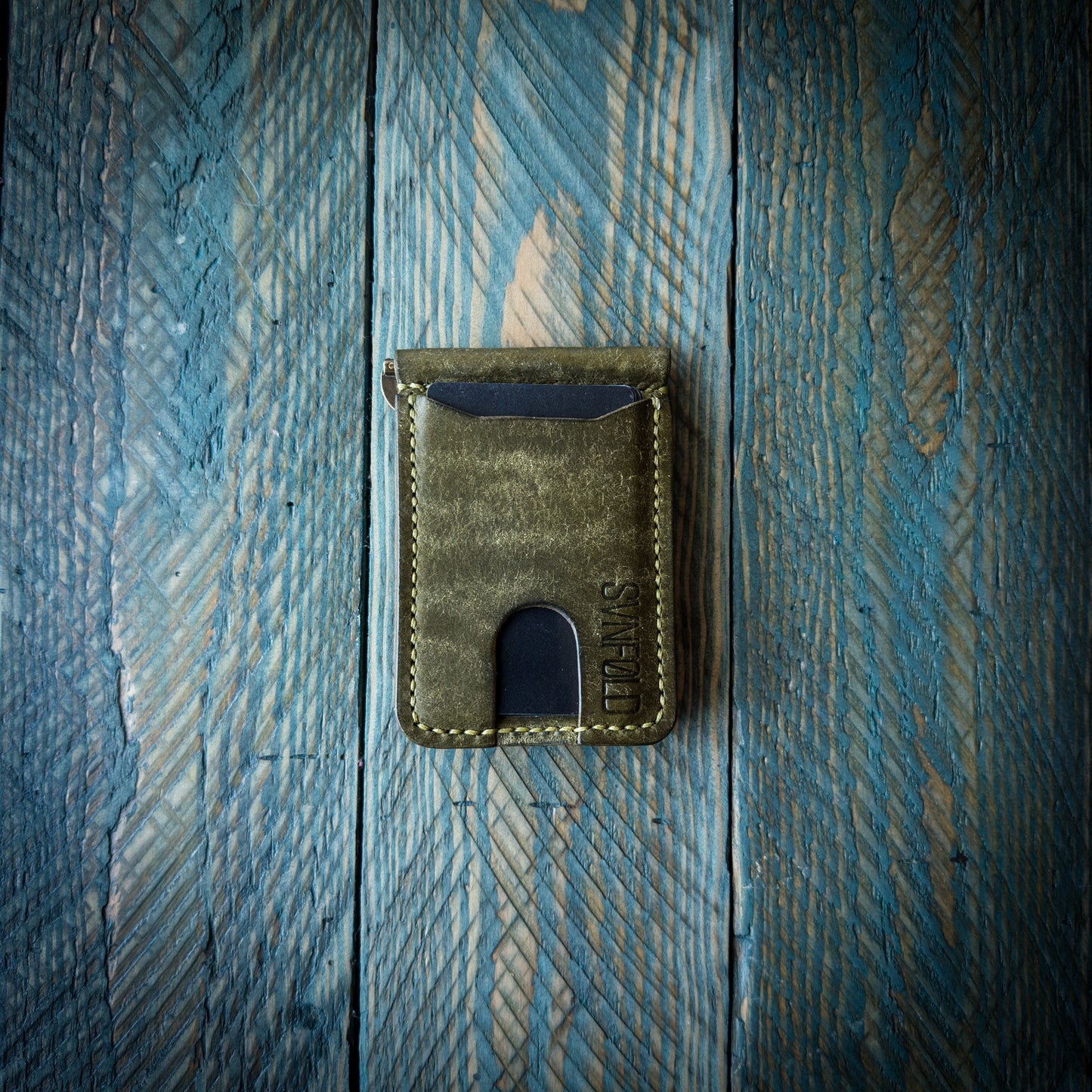 The Ranger - Front Pocket Wallet - Pueblo Olive