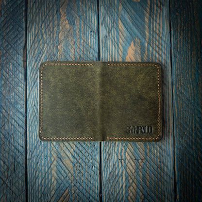 The Watchman V2 - Bifold Wallet - Pueblo Olive and Pueblo Walnut