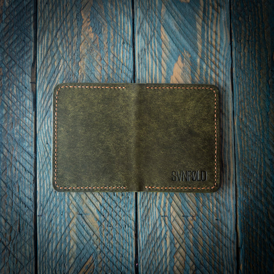 The Watchman V2 - Bifold Wallet - Pueblo Olive and Pueblo Walnut